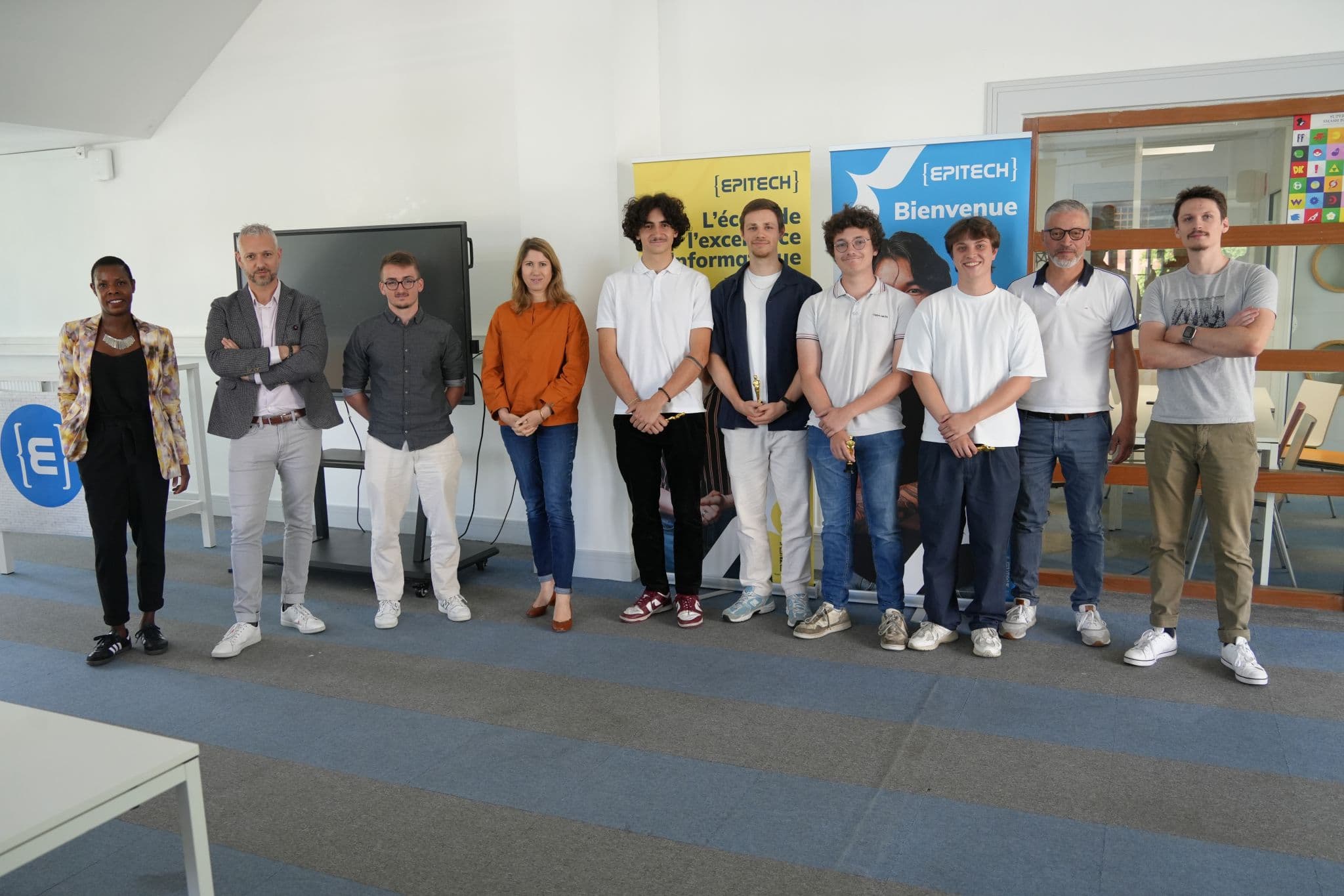 Neptune team at Epitech Rennes presentation